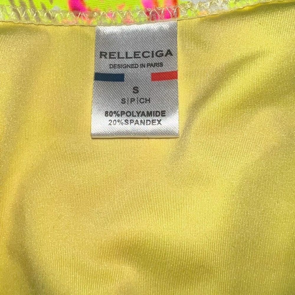 RELLECIGA Pink and Yellow Floral Bikini - Picture 9 of 11